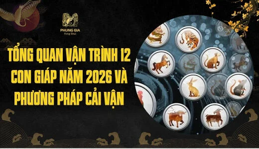 Tổng quan vận trình 12 con giáp năm 2026 và phương pháp cải vận